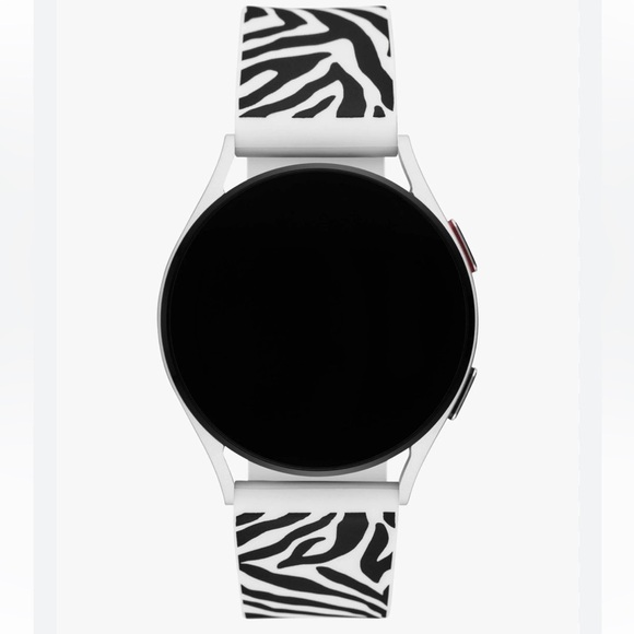 Kate Spade New York Zebra Stripe Silicone 38/40/41mm Band For Apple Watch - Picture 6 of 6
